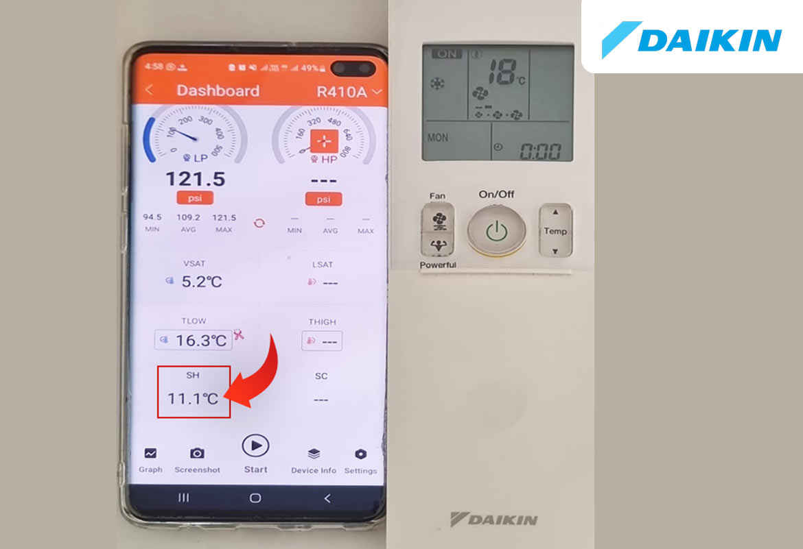 Optimizing an air conditioning (AC) system using superheat